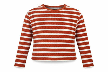 Womens UK Size S New Look Orange Pullover Jumper