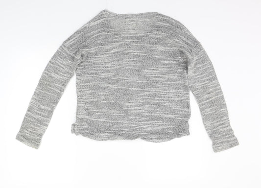 Womens UK Size 10 NEXT Grey Pullover Jumper
