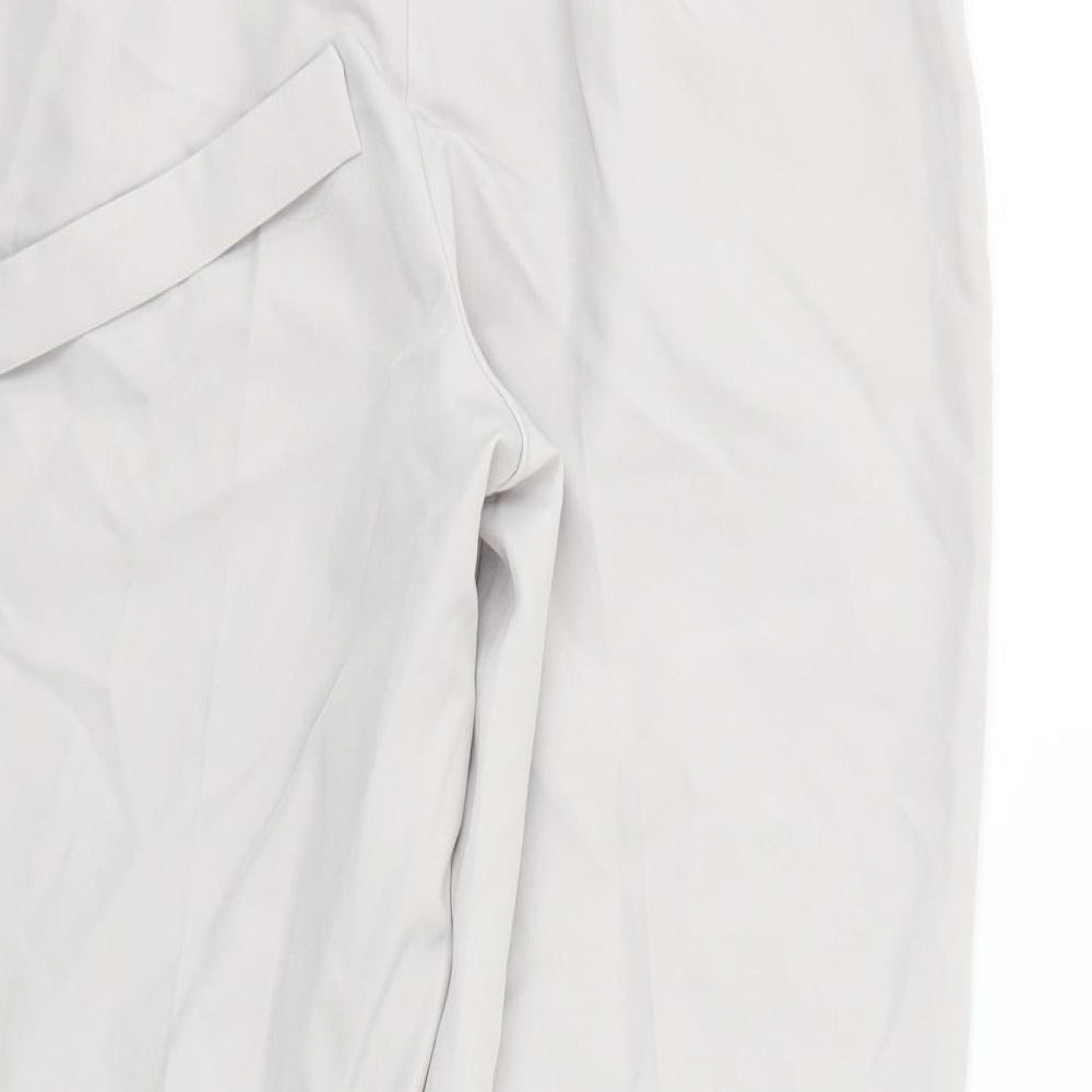 New Look Womens Grey   Trousers  Size 12 L24 in