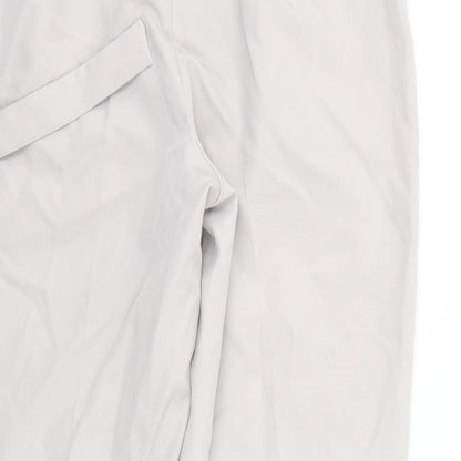 New Look Womens Grey   Trousers  Size 12 L24 in