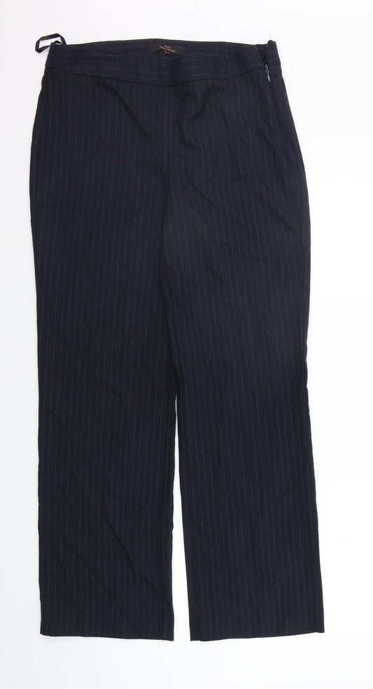 Womens UK Size 10 NEXT Relaxed Fit  Blue Trousers
