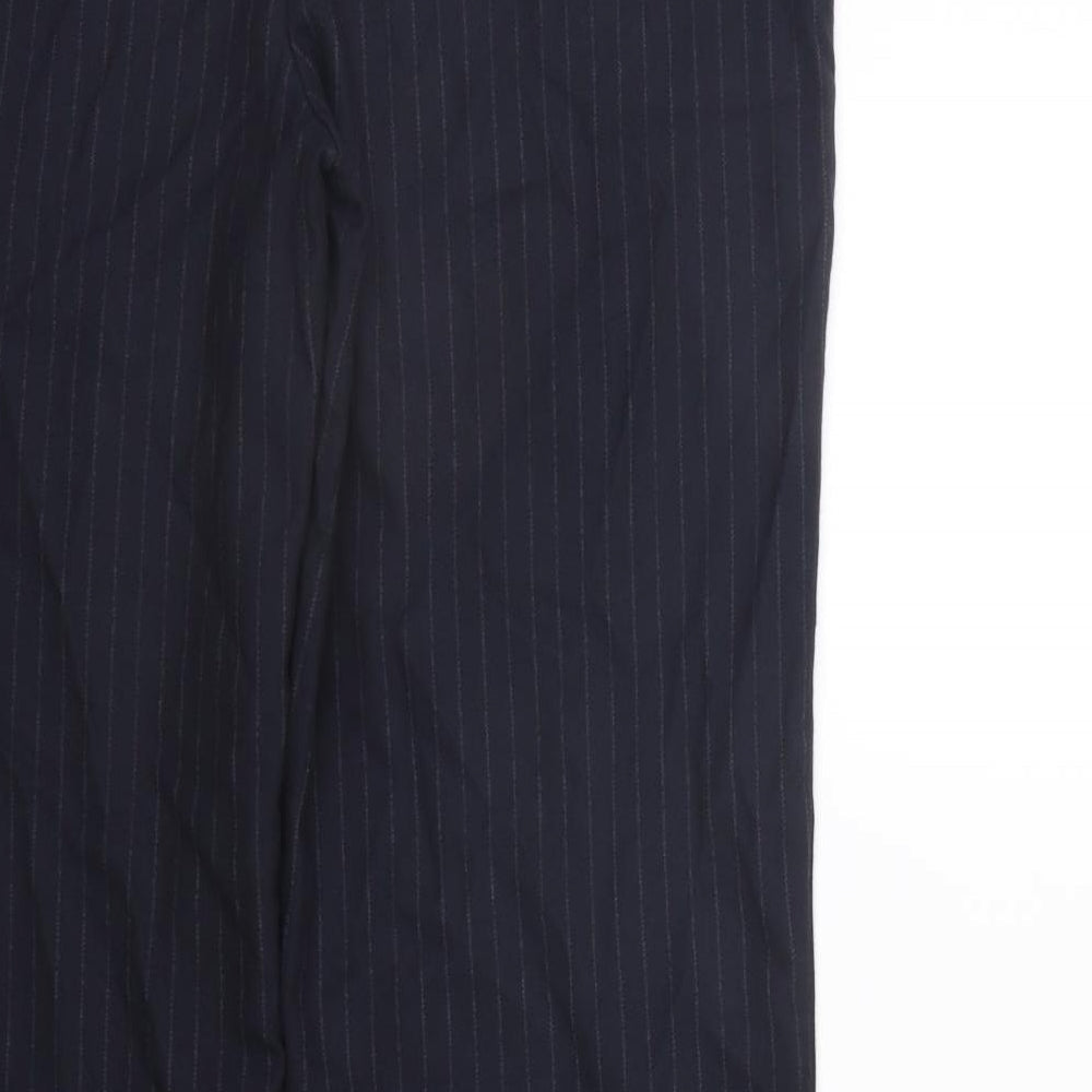 Womens UK Size 10 NEXT Relaxed Fit  Blue Trousers