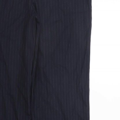 Womens UK Size 10 NEXT Relaxed Fit  Blue Trousers