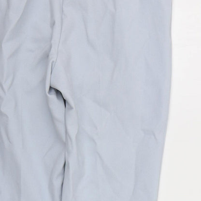 Womens UK Size 12 Topshop Regular Fit  Blue Trousers