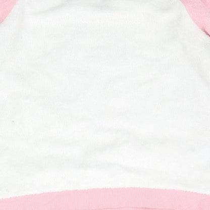 Disney Girls Pink Solid  Top Pyjama Top Size 11-12 Years  - print on front