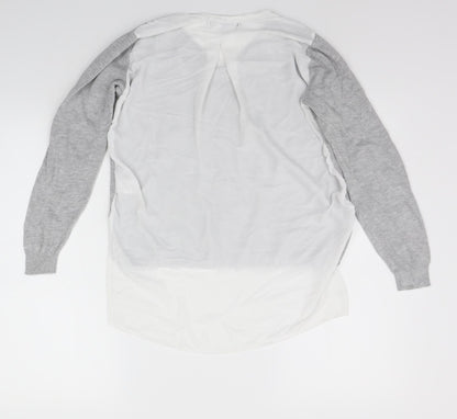 Womens UK Size 12 Atmosphere Grey Pullover Jumper