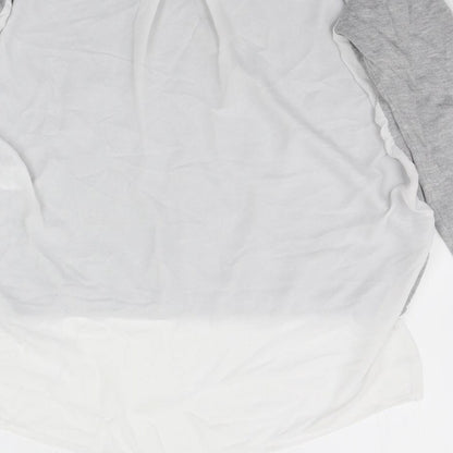 Womens UK Size 12 Atmosphere Grey Pullover Jumper