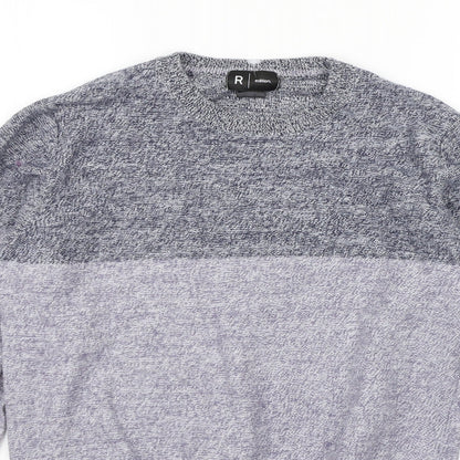 Womens UK Size S R Edition Grey Pullover Jumper