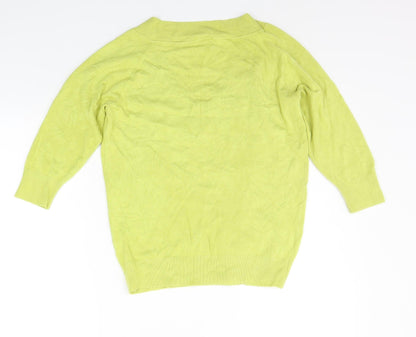 Atmosphere Womens Yellow   Pullover Jumper Size 16