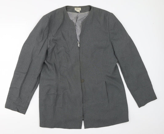 Womens UK Size 16 OPUS Grey Jacket
