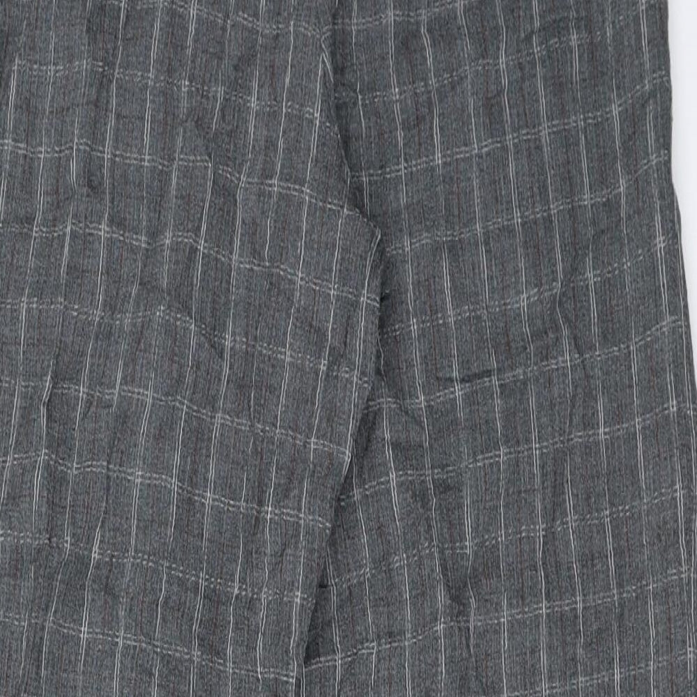 Womens UK Size 30 in Preworn Regular Fit Capri Grey Trousers