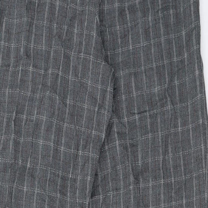 Womens UK Size 30 in Preworn Regular Fit Capri Grey Trousers
