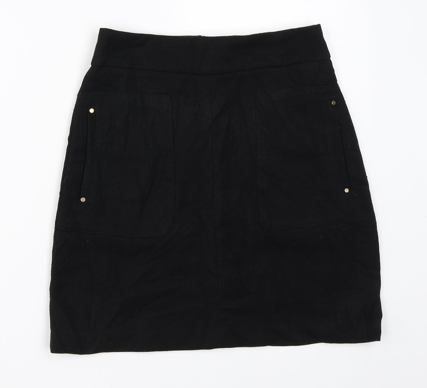 H&M Womens Black   Mini Skirt Size 32
