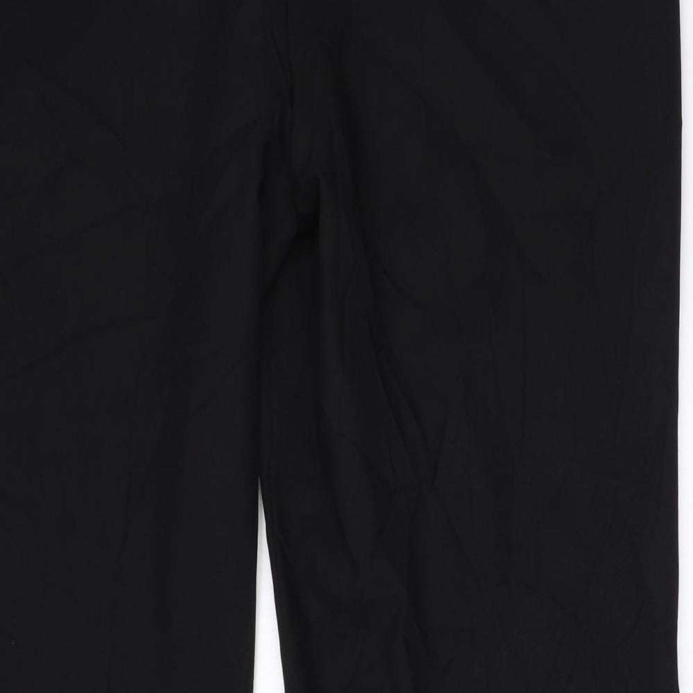 F&F Womens Black   Trousers  Size 12 L27 in