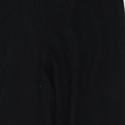 Womens UK Size 14 Marks and Spencer Regular Fit  Black Trousers