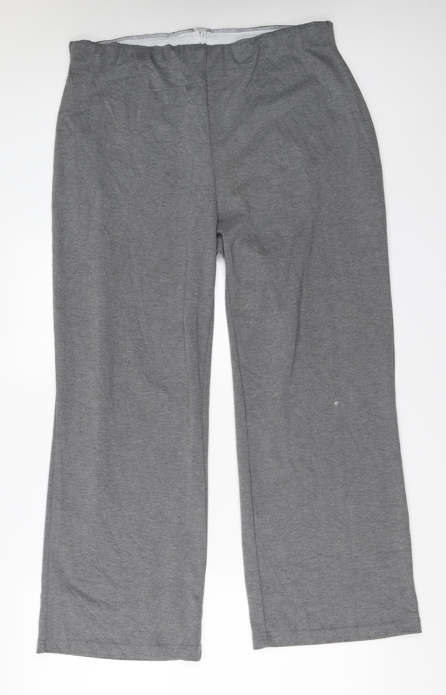 Womens UK Size 34 in Preworn Regular Fit Sweatpants Grey Trousers