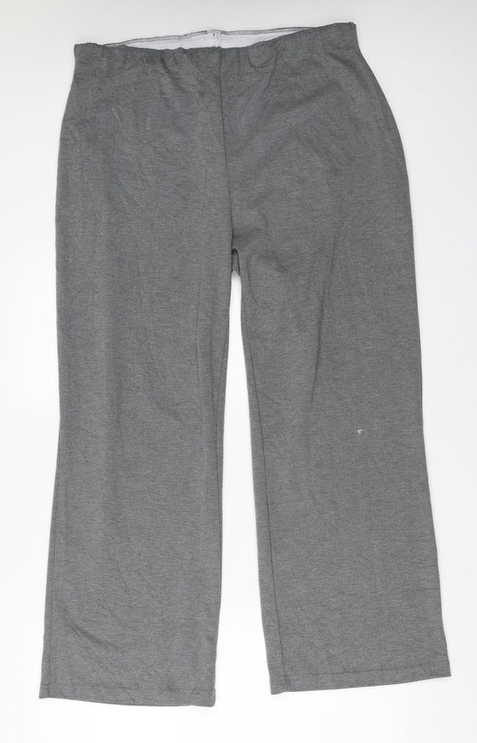 Womens UK Size 34 in Preworn Regular Fit Sweatpants Grey Trousers