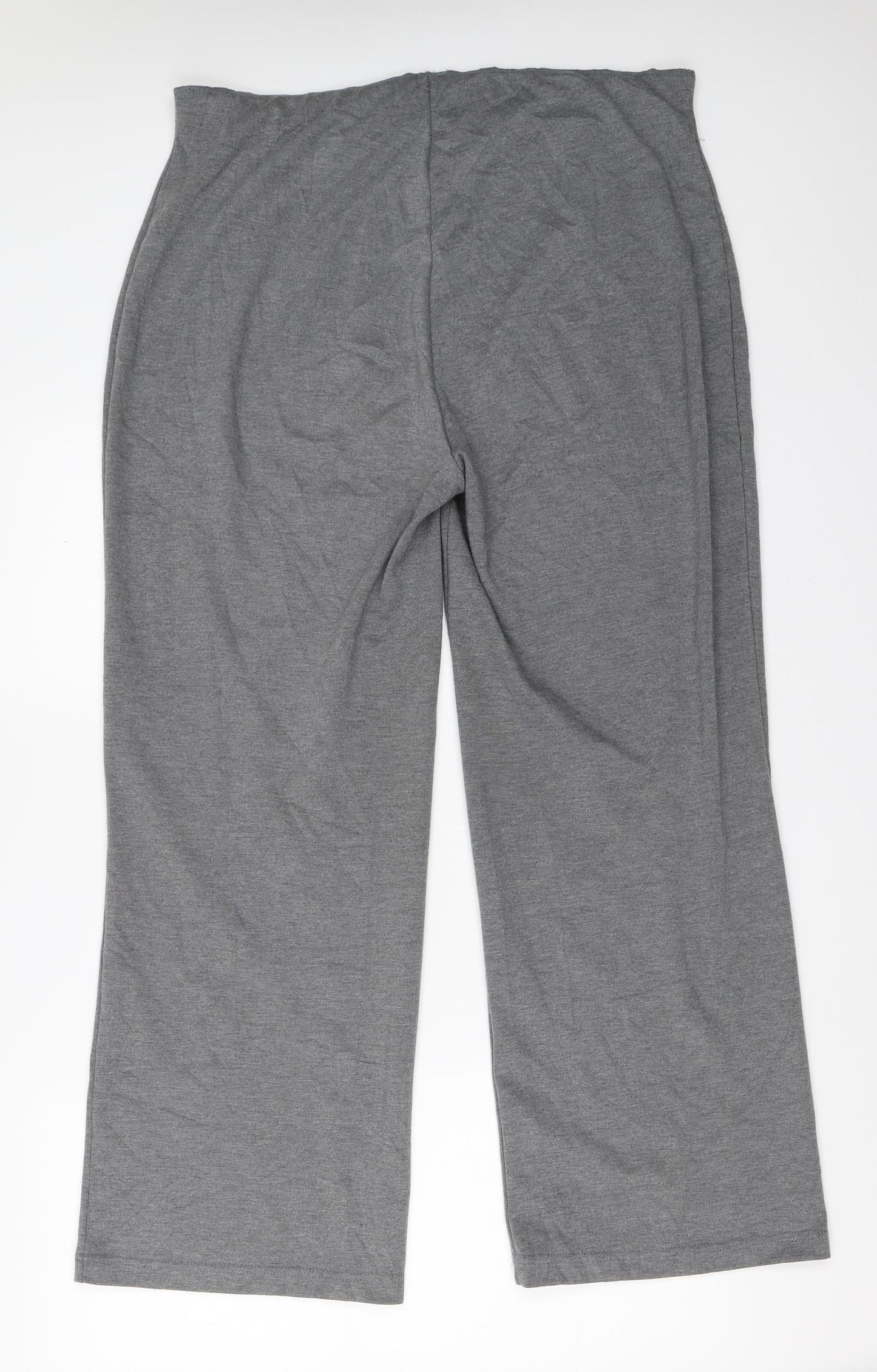 Womens UK Size 34 in Preworn Regular Fit Sweatpants Grey Trousers