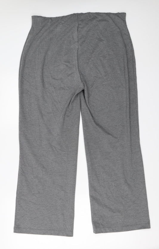 Womens UK Size 34 in Preworn Regular Fit Sweatpants Grey Trousers