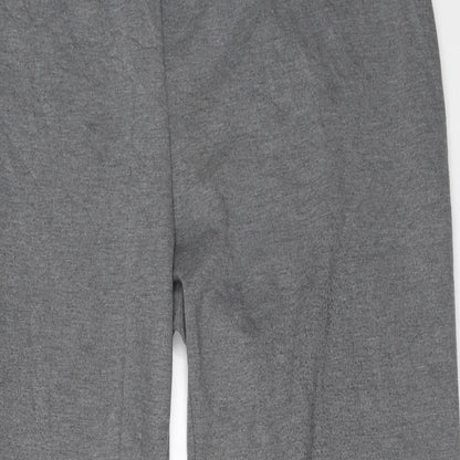 Womens UK Size 34 in Preworn Regular Fit Sweatpants Grey Trousers