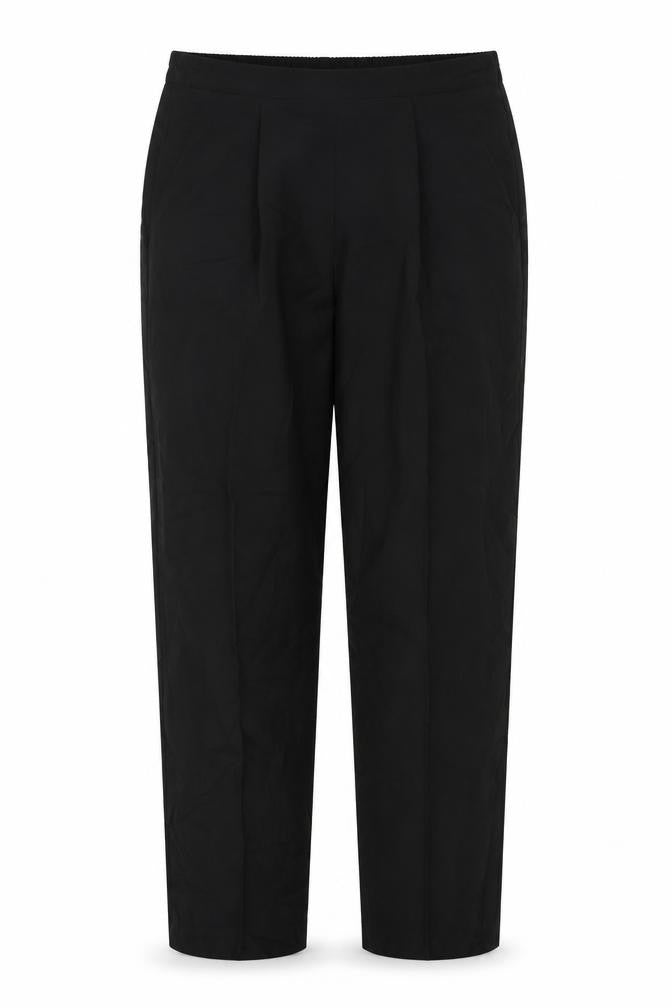 Womens UK Size 12 Editions Regular Fit  Black Trousers