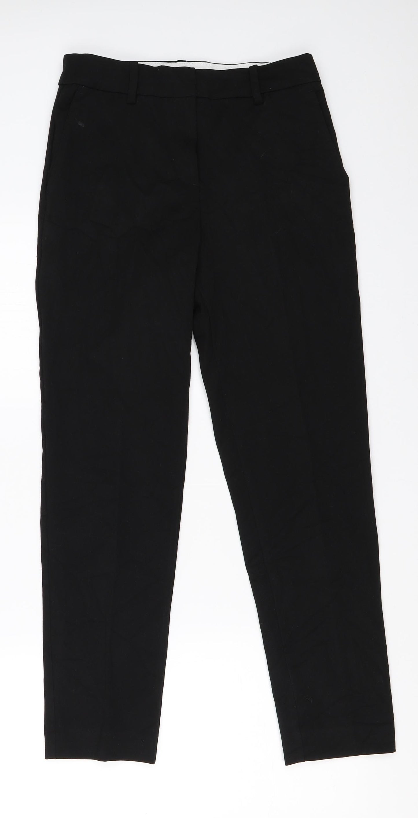 Womens UK Size 34 H&M Regular Fit  Black Trousers