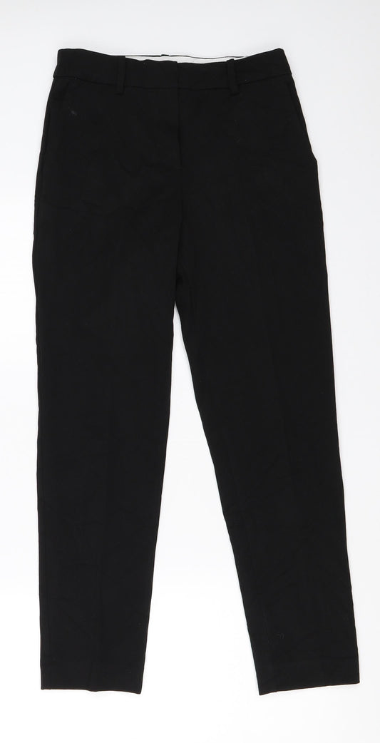 Womens UK Size 34 H&M Regular Fit  Black Trousers