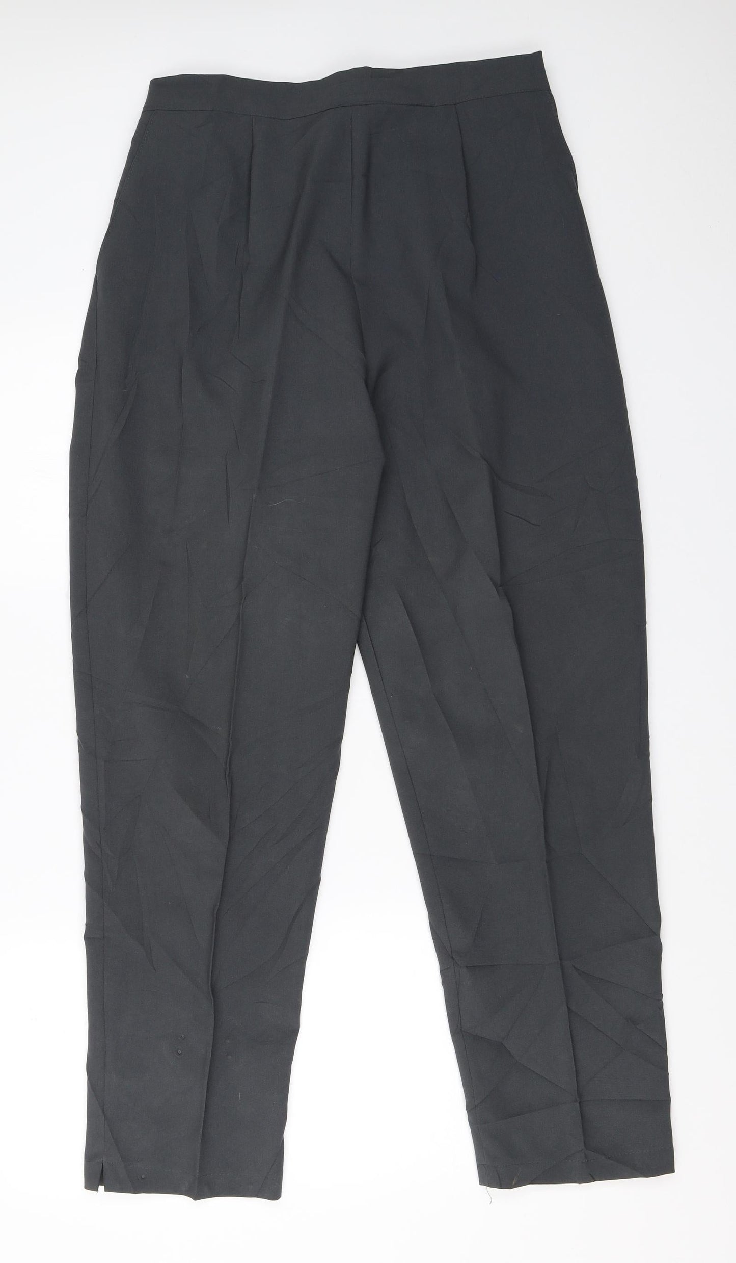 Womens UK Size 18 Preworn Regular Fit  Grey Trousers