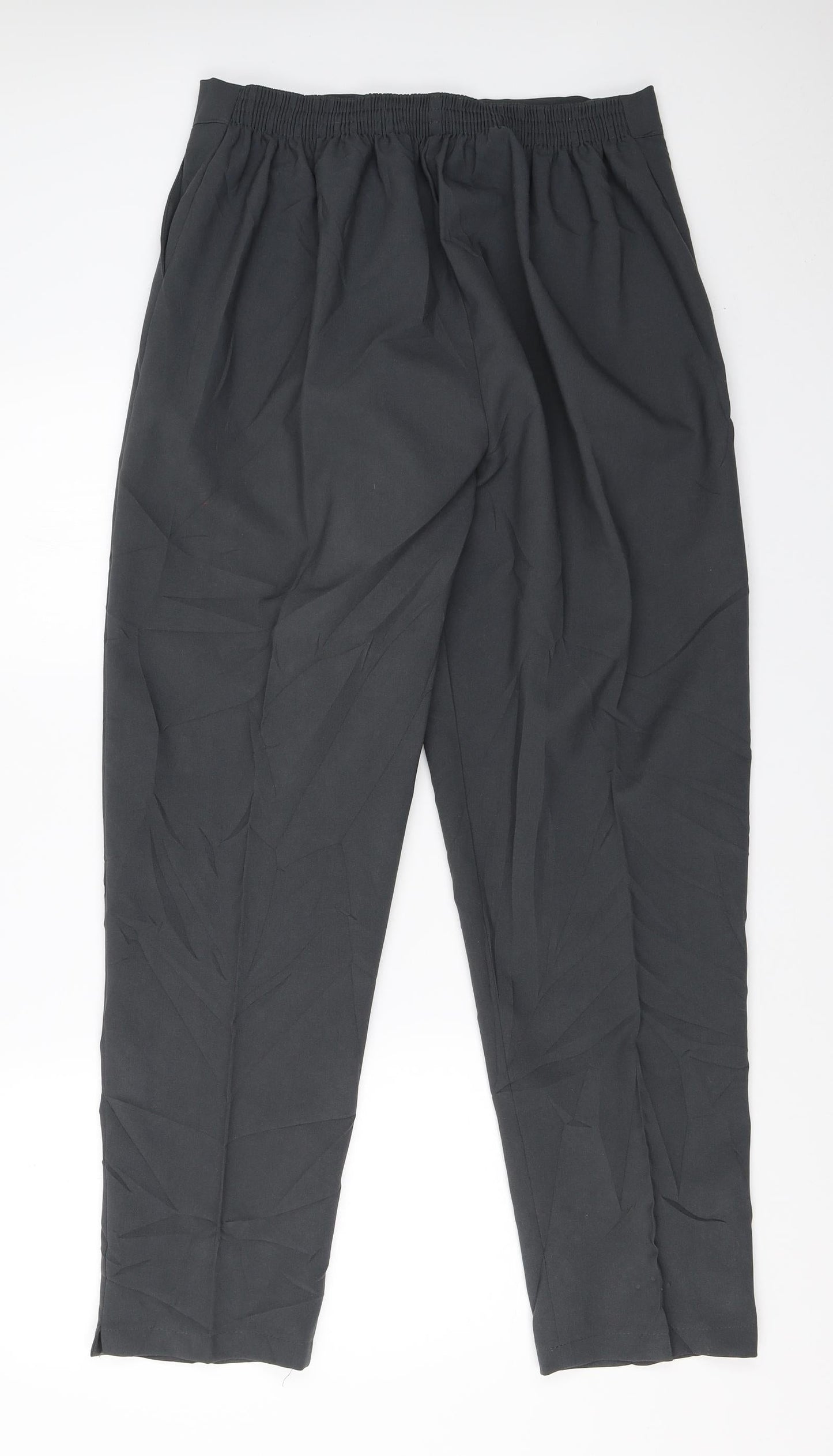 Womens UK Size 18 Preworn Regular Fit  Grey Trousers