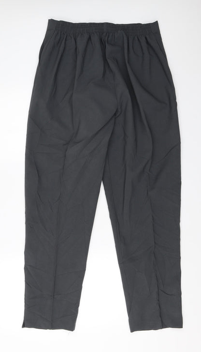 Womens UK Size 18 Preworn Regular Fit  Grey Trousers