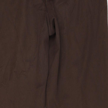 BM Womens Brown   Trousers  Size 14 L30.5 in