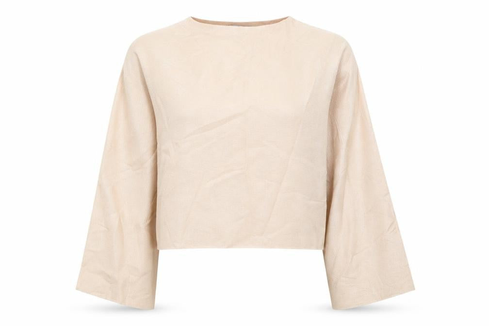Womens UK Size M Zara Beige Pullover Jumper