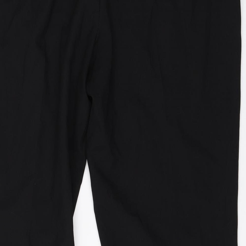 Womens UK Size 40 in F&F Regular Fit  Black Trousers