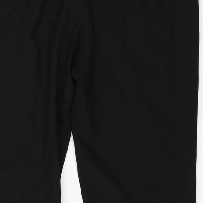Womens UK Size 40 in F&F Regular Fit  Black Trousers