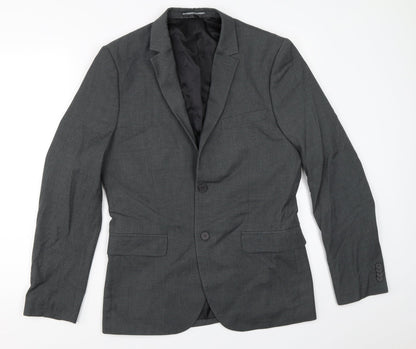 Mens UK Size 38 H&M Regular Grey Suit Jacket