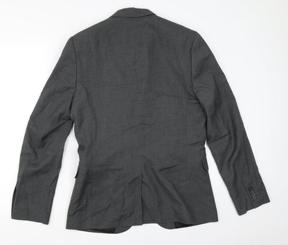 Mens UK Size 38 H&M Regular Grey Suit Jacket