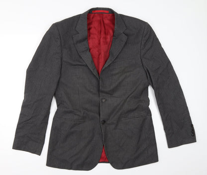 Mens UK Size 38 Marks and Spencer Regular Grey Suit Jacket