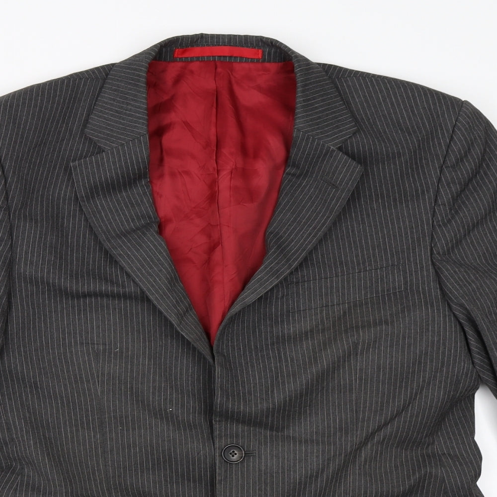 Mens UK Size 38 Marks and Spencer Regular Grey Suit Jacket