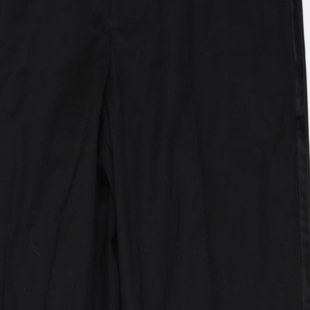 Taylor & Wright Mens Black   Trousers  Size 36 in L31 in
