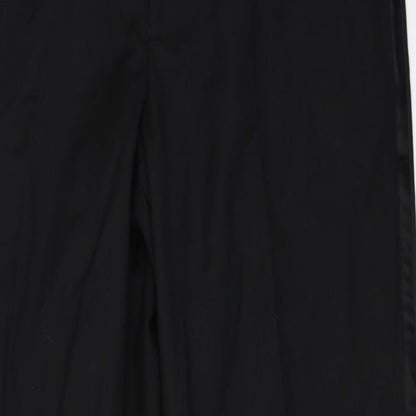 Taylor & Wright Mens Black   Trousers  Size 36 in L31 in