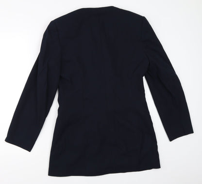 Womens UK Size 12 Richards Blue Overcoat