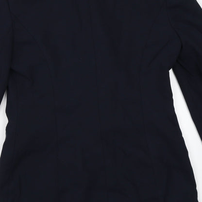 Womens UK Size 12 Richards Blue Overcoat