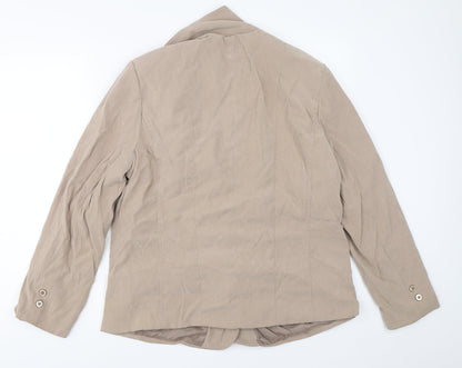 Womens UK Size XL Joella Di Marco Beige Jacket