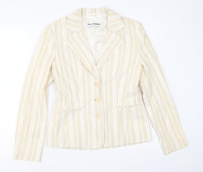 Gerry Weber Womens Beige   Jacket Blazer Size 8