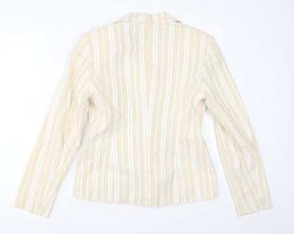 Gerry Weber Womens Beige   Jacket Blazer Size 8