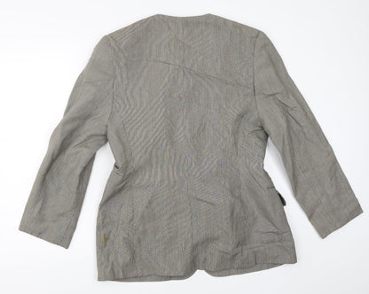 Womens UK Size 14 Preworn Grey Jacket