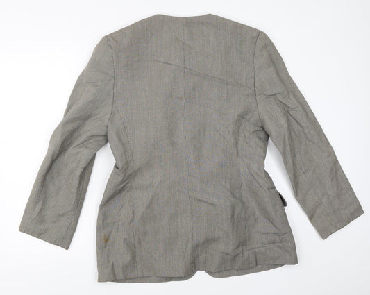 Womens UK Size 14 Preworn Grey Jacket