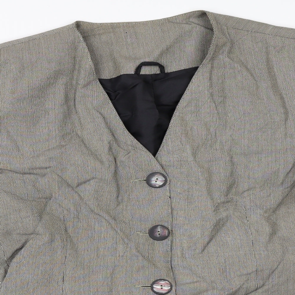 Womens UK Size 14 Preworn Grey Jacket