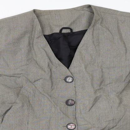 Womens UK Size 14 Preworn Grey Jacket
