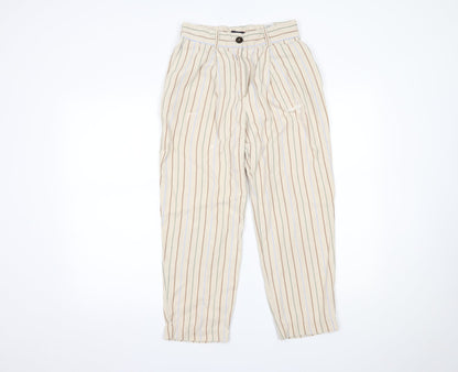 Womens UK Size 8 Marks and Spencer Regular Fit  Multicoloured Trousers